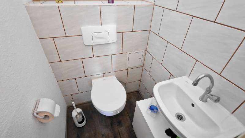 WC Wohnung Obergeschoss rechts