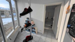 separate Ausstellungsfläche