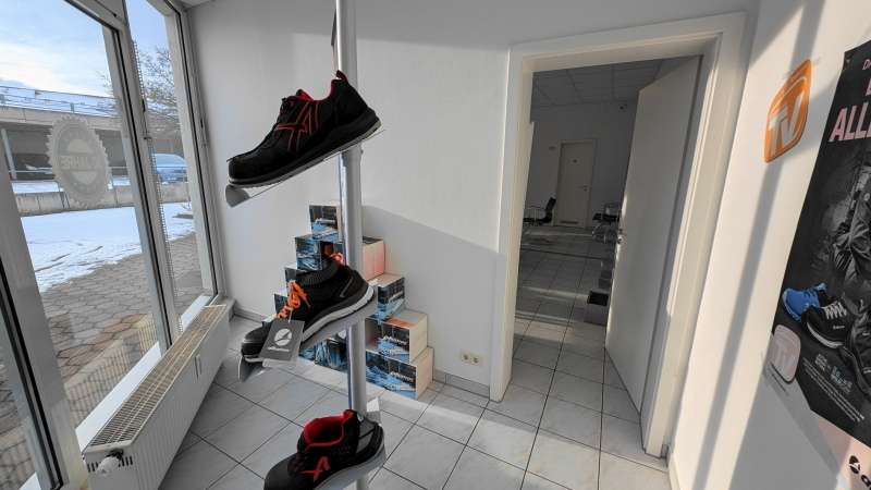 separate Ausstellungsfläche