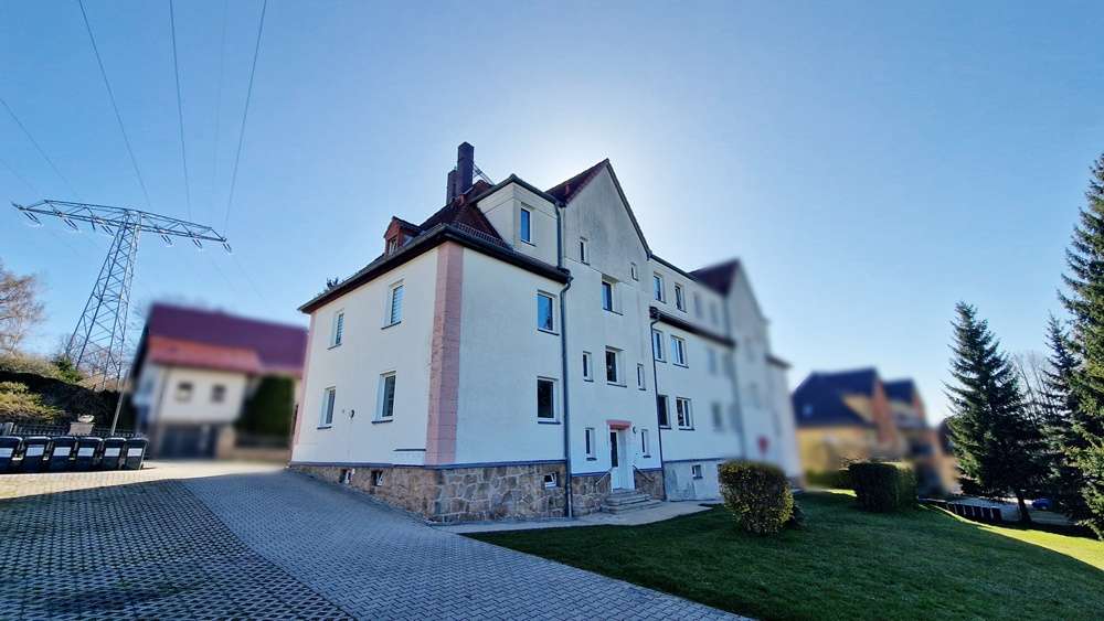 Haus seitlich hinten