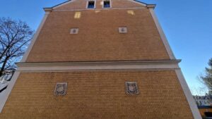 Haus seitlich