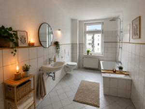 Badezimmer Einrichtungsbeispiel