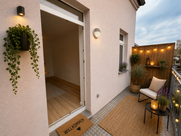 Balkon Einrichtungsbeispiel