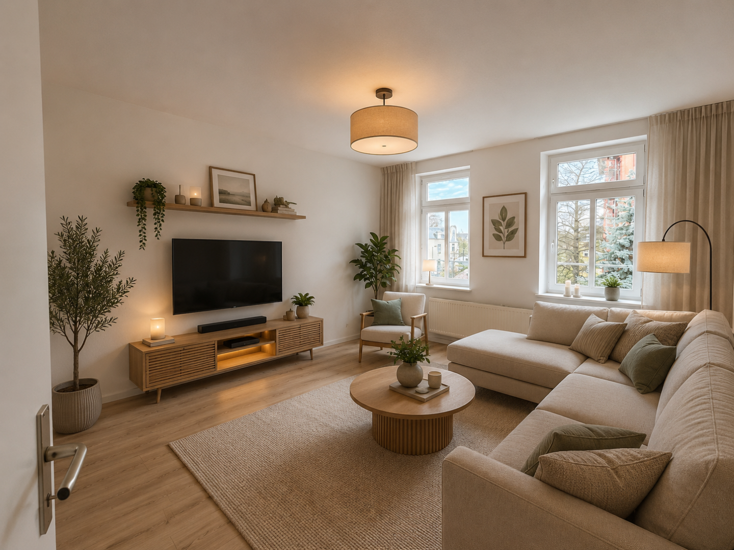 Wohnzimmer Einrichtungsbeispiel