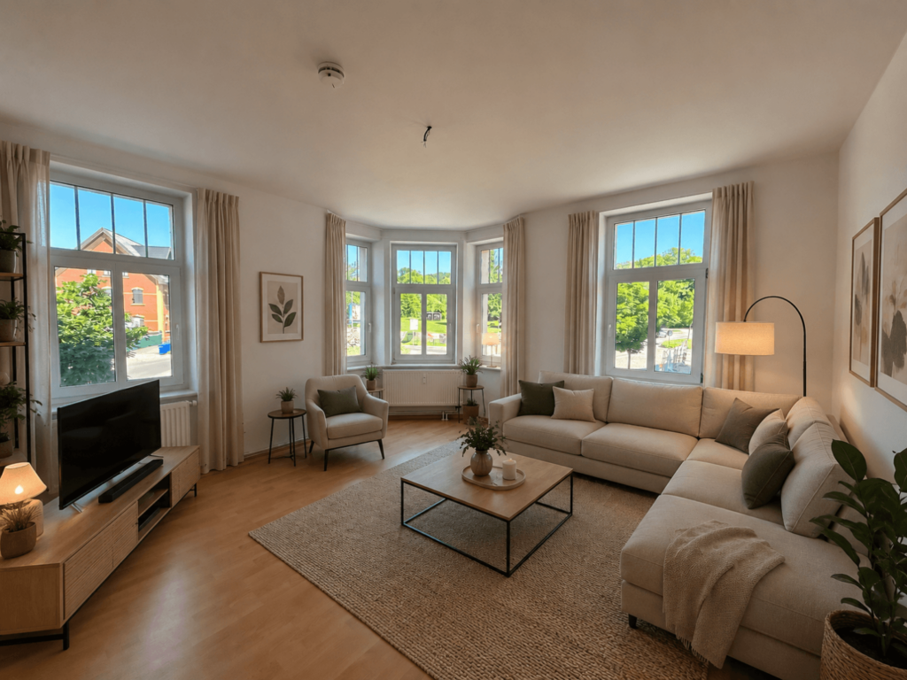 Wohnzimmer Einrichtngsbeispiel