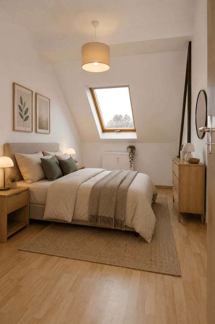 Schlafzimmer Einrichtungsbeispiel
