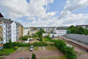 Ausblick vom Balkon