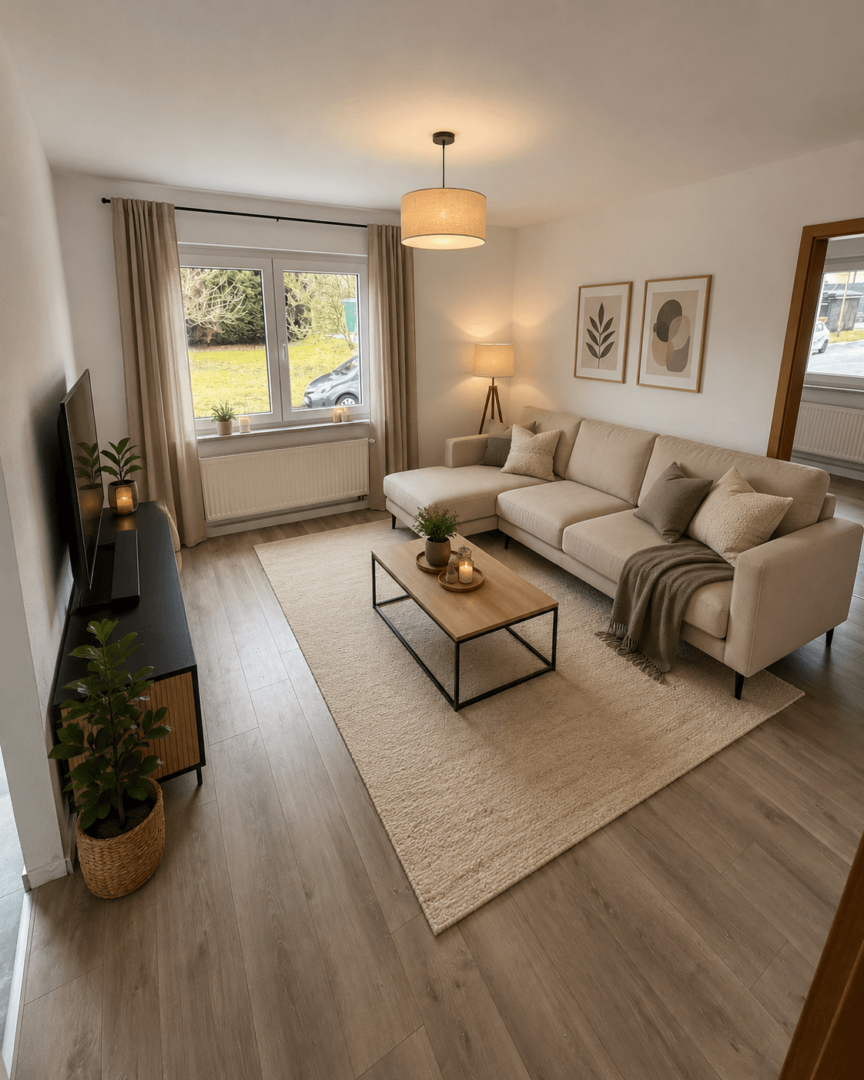 Wohnzimmer Einrichtungsbeispiel