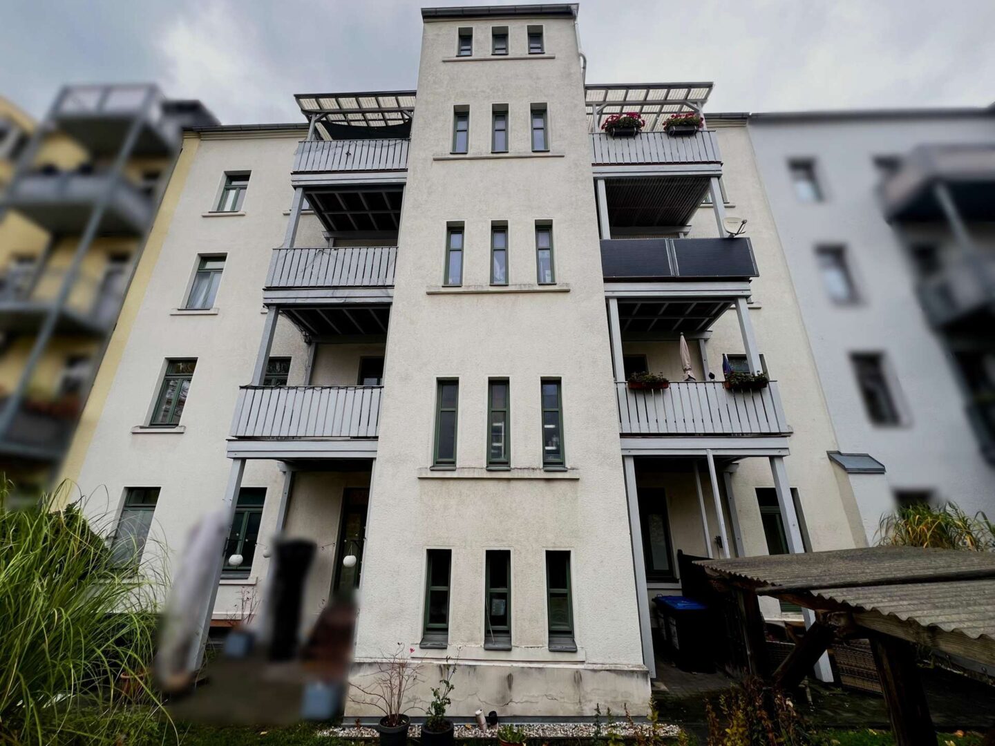 Rückhausansicht