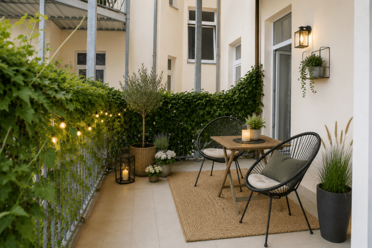 Balkon Einrichtungsbesipiel