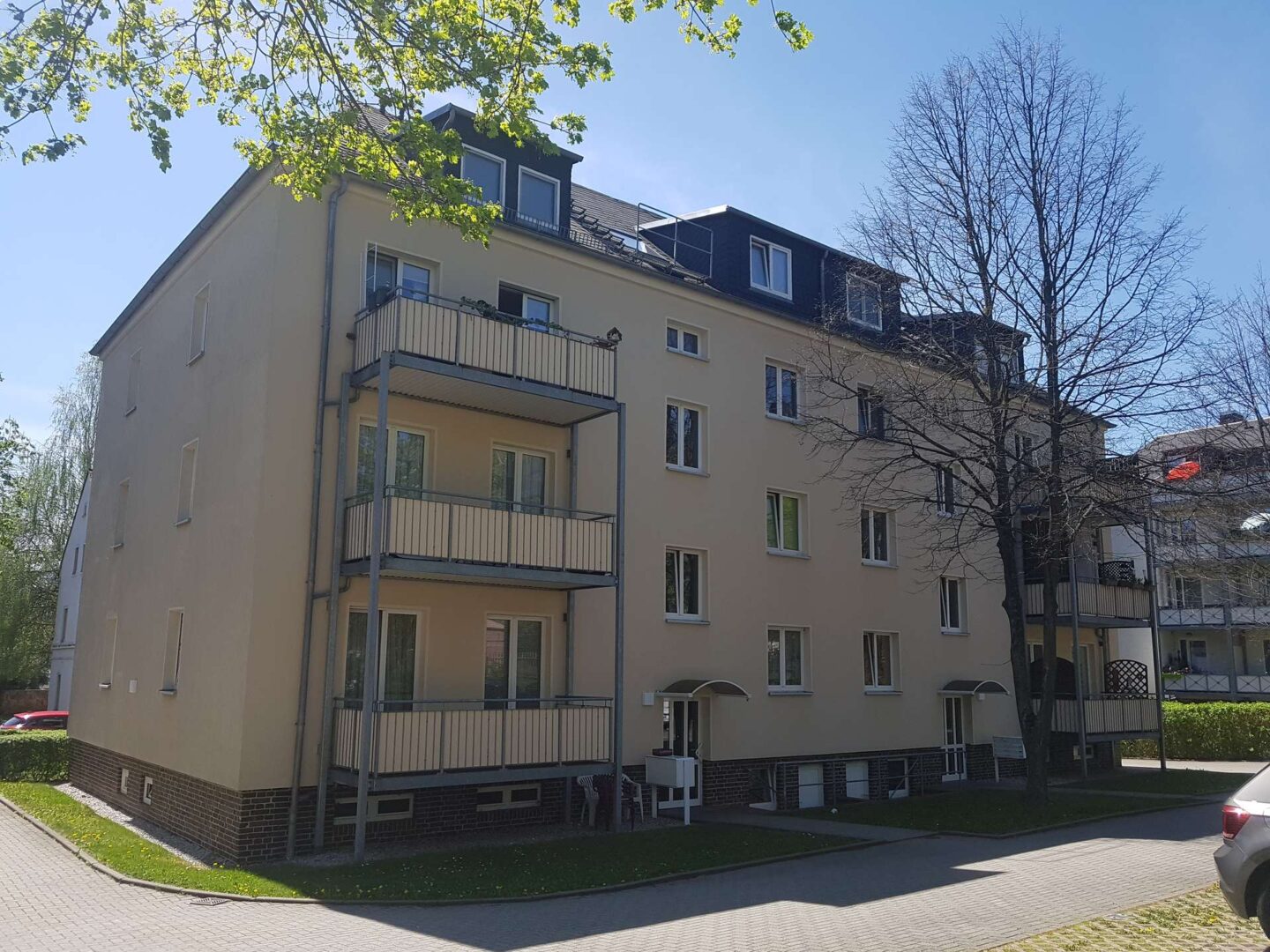 Hausrückseite