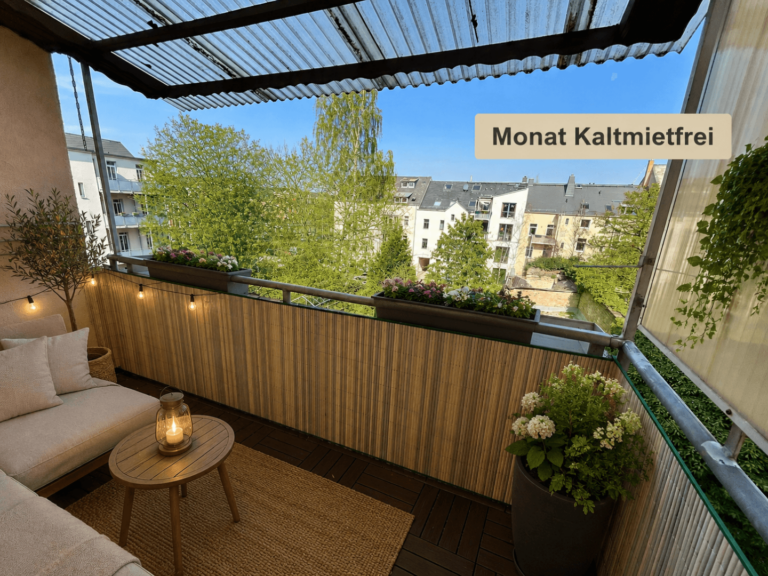Balkon Einrichtungsbeispiel