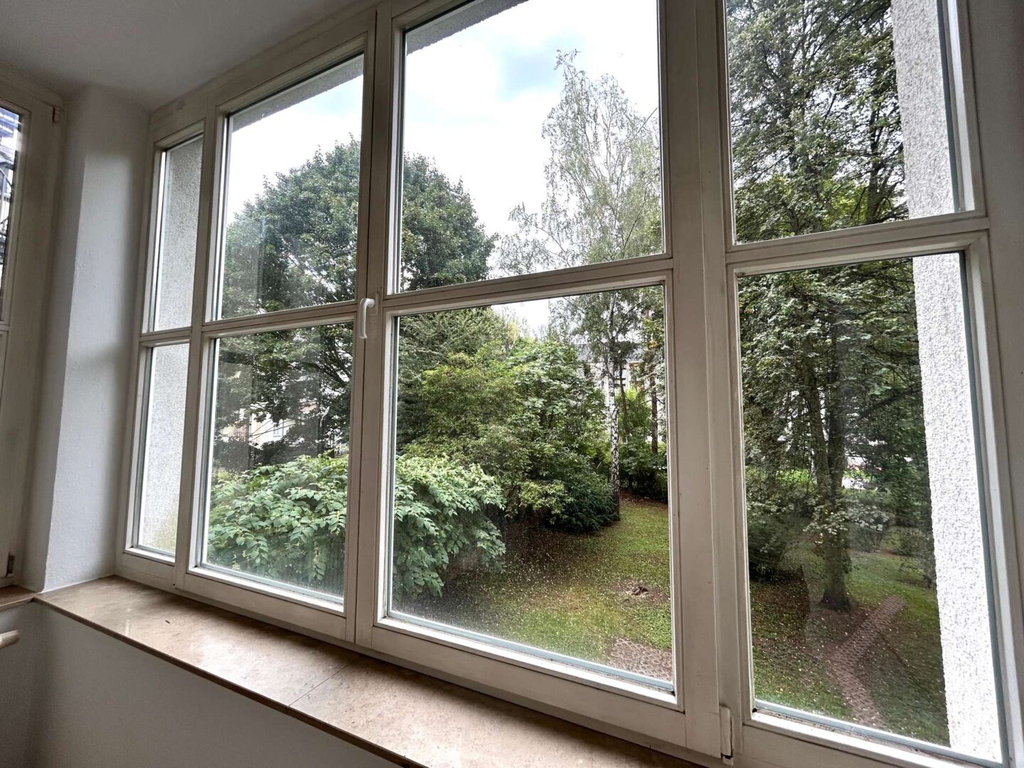 Ausblick Wintergarten