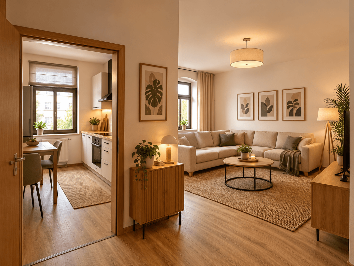Wohnzimmer Einrichtungsbeispiel