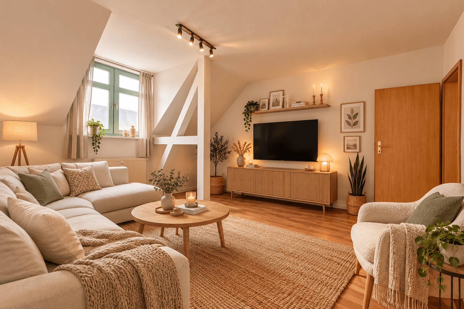 Wohnzimmer Einrichtungsbeispiel
