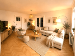 Wohnzimmer Einrichtungsbeispiel