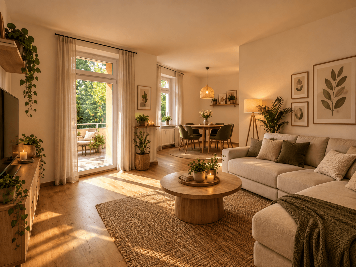 Wohnzimmer Einrichtungsbeispiel
