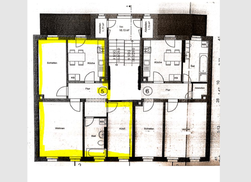 Grundriss WE5