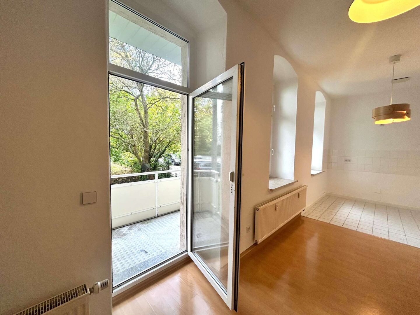 Zugang Balkon
