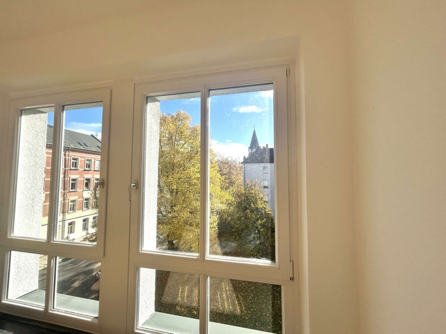 Große Fensterfront